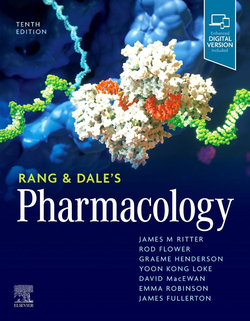 9780323873956.jpg Pharmacology Rang & Dale`s - 2024 - تصویر 1